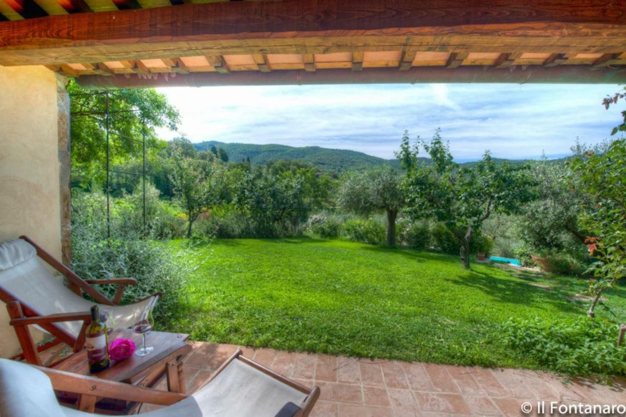 Fontanaro Farm And Culinary School Villa Paciano Kültér fotó
